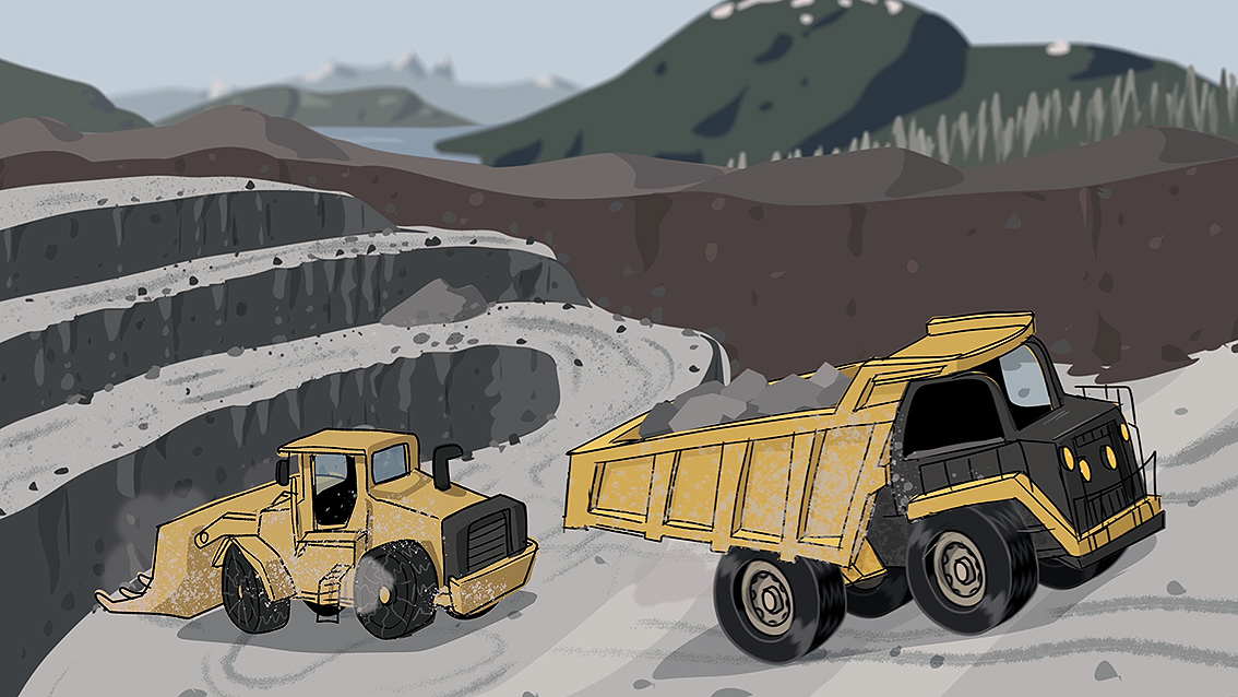 Animated film on the production of cement